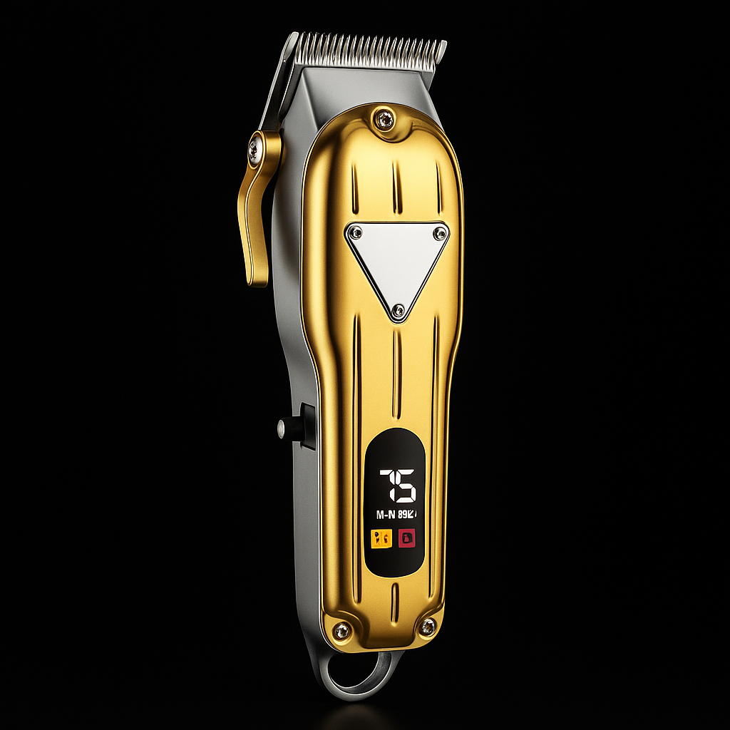 BladePro™: Afeitadora Eléctrica Profesional de Precisión Superior y Deslizamiento Suave.