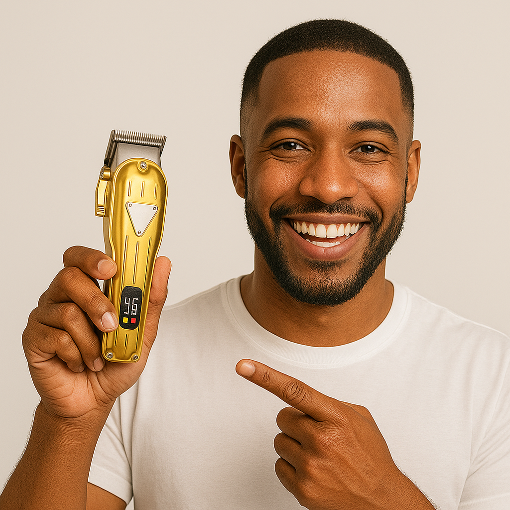 BladePro™: Afeitadora Eléctrica Profesional de Precisión Superior y Deslizamiento Suave.