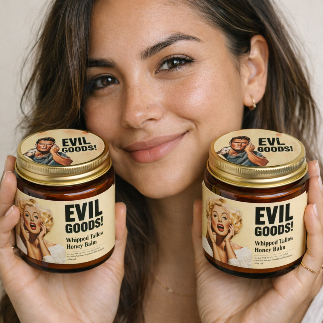 Oferta Especial 2x1: Evil Goods™ - Sebo de res facial y corporal que h –  Bluvia Store