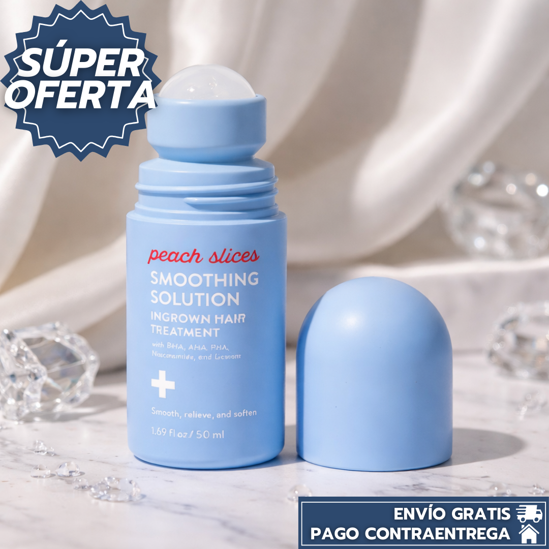 Peach Slices™ - Rodillo Capilar que Elimina Pelos Encarnados, Reduce Bultos y Enrojecimiento al Instante