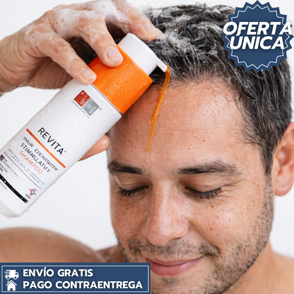 Revita™: Shampoo estimulante que fortalece la raíz y mejora la densidad capilar con volumen natural. + 🎁 GRATIS: Guía digital para frenar la caída del cabello