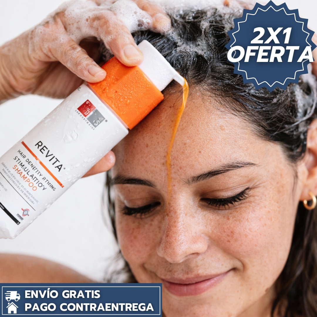Revita™: Shampoo estimulante que fortalece la raíz y mejora la densidad capilar con volumen natural. + 🎁 GRATIS: Guía digital para frenar la caída del cabello