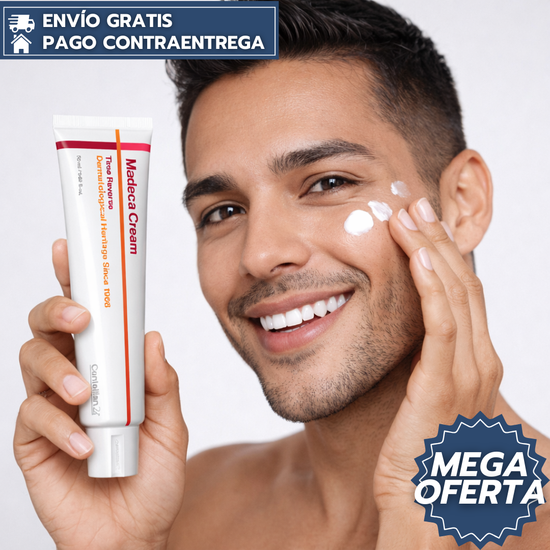 Madeca Cream™ - Crema Antiedad que Hidrata, Reafirma y Revitaliza la Piel al Instante.