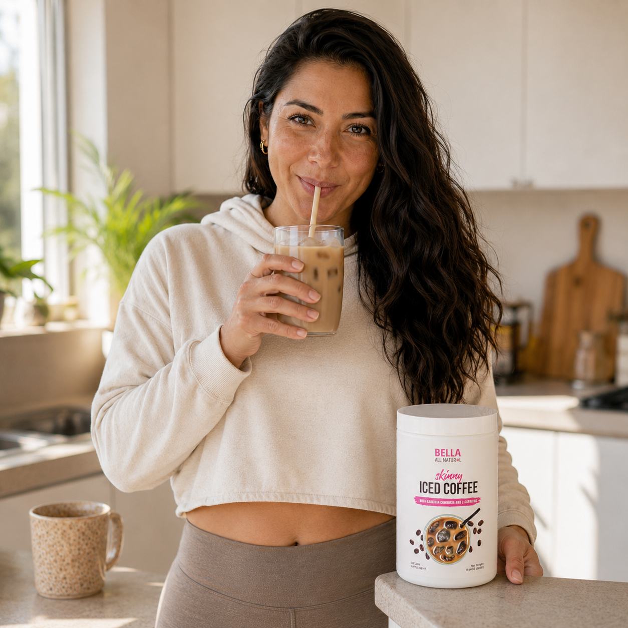 Skinny Iced Coffe™: Café helado que impulsa tu energía y apoya la quema de grasa.